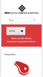 Mobile Screenshot of dpsfood.nl